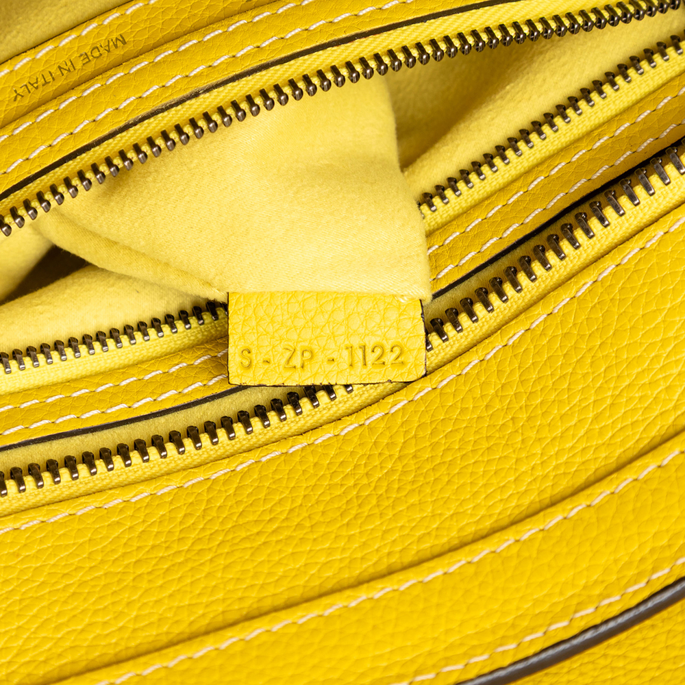 Pre-Loved Celine Micro Drummed Calfskin Luggage Tote - Picture 6 of 7